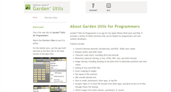 Desktop Screenshot of gardenutils.com
