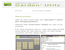 Tablet Screenshot of gardenutils.com